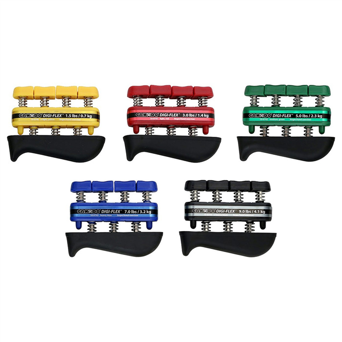 Digi-Flex Handtrainer 5er-Set, 5 Stärken Digi-Flex Handtrainer 5er-Set, 5 Stärken