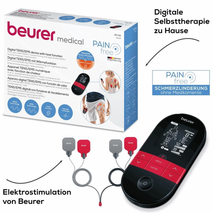Digital TENS/EMS mit Wärmefunktion Digital TENS/EMS mit Wärmefunktion