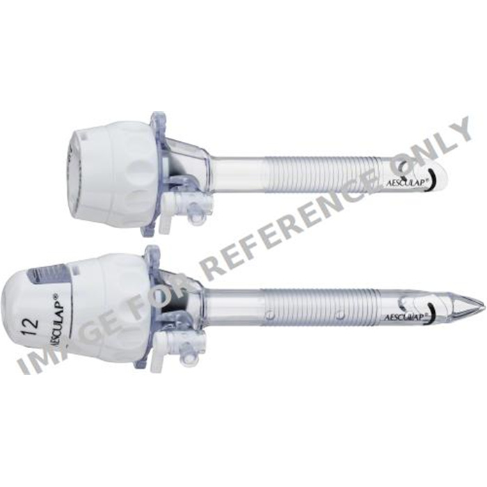 DISP.OPTICAL TROCAR SET RIBBED 12/100MM DISP.OPTICAL TROCAR SET RIBBED 12/100MM