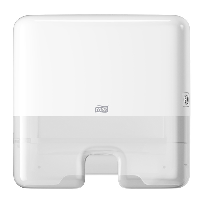Distributeur essuie-mains Xpress mini blanc, 29 x 30 x 10 cm, Multifold Distributeur essuie-mains Xpress mini blanc, 29 x 30 x 10 cm, Multifold