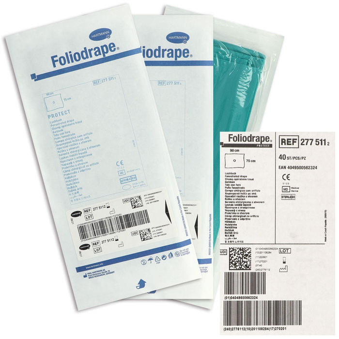 Draps de protection Foliodrape, 75 x 90 cm, 40 pièces, autocollants Draps de protection Foliodrape, 75 x 90 cm, 40 pièces, autocollants