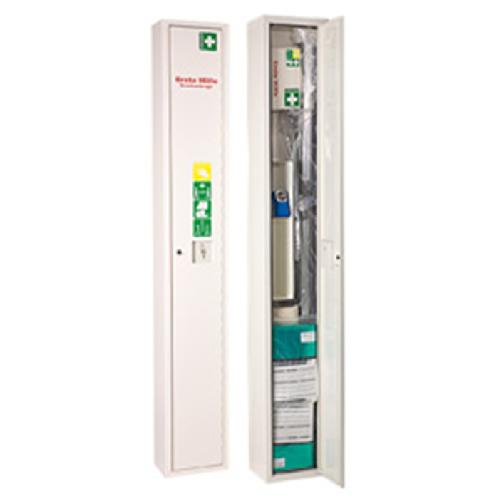 E-H STEHSCHRANK F. KRANKENTRAGE, GEFUELLT 
WEISS E-H STEHSCHRANK F. KRANKENTRAGE, GEFUELLT 
WEISS