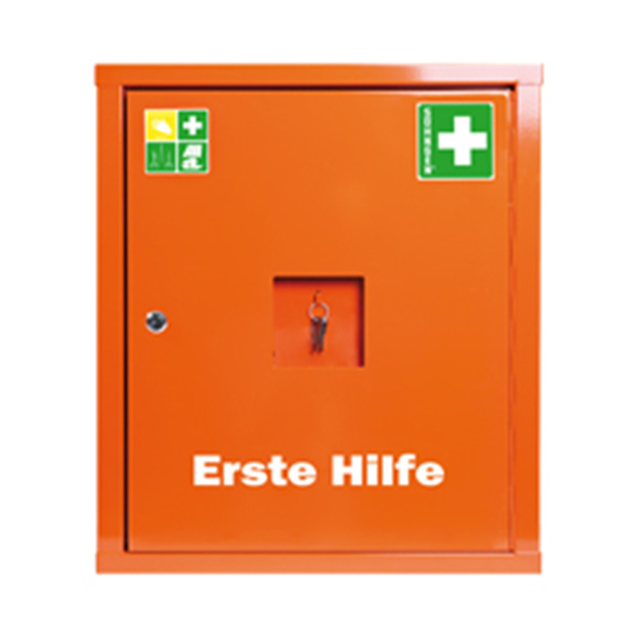 E-H VERBANDSCHRANK EUROSAFE LEER ORANGE E-H VERBANDSCHRANK EUROSAFE LEER ORANGE