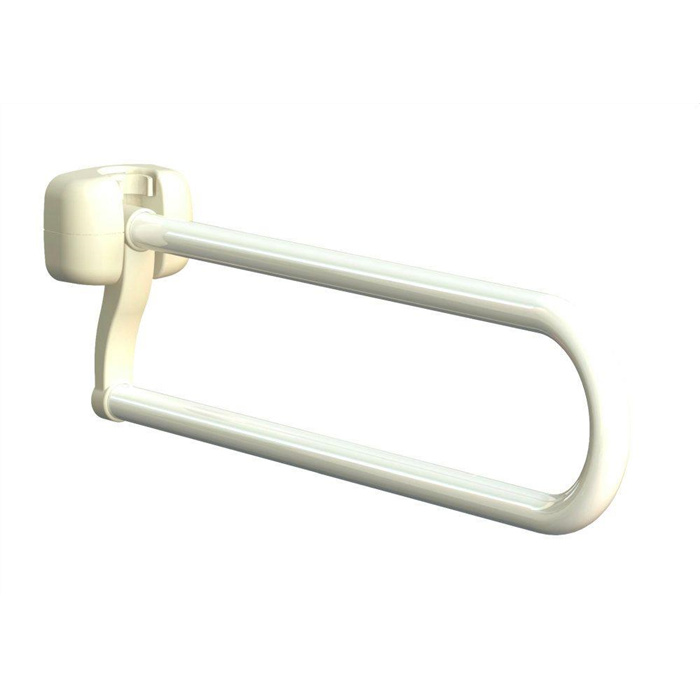 Easy Handle Stützklappengriff, 70 cm, weiß pulverbeschichtet Easy Handle Stützklappengriff, 70 cm, weiß pulverbeschichtet