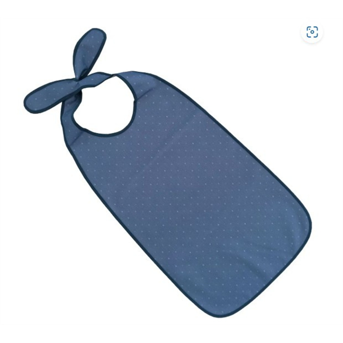 Eating apron, PU with crumb catcher 50 x 90 cm Eating apron, PU with crumb catcher 50 x 90 cm