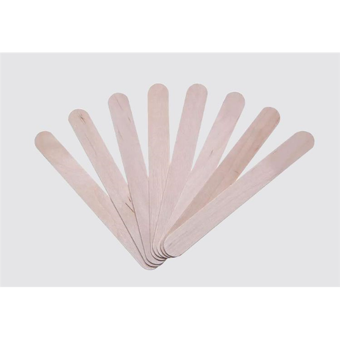 Einmal Holzmundspatel, Farbe natur, 150 x 17 x 1,6 mm, 100 St. Einmal Holzmundspatel, Farbe natur, 150 x 17 x 1,6 mm, 100 St.