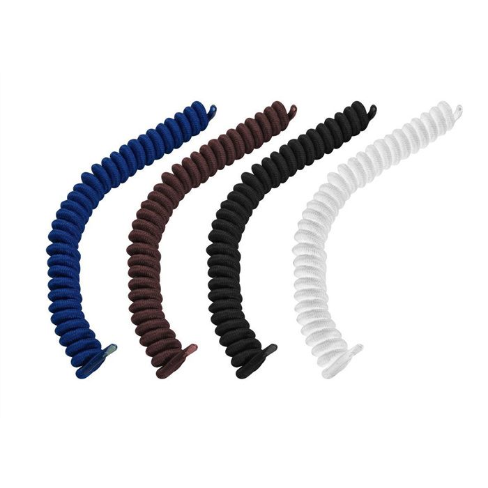 Elastische Spiralsenkel braun - 100 cm (1 Paar) Elastische Spiralsenkel braun - 100 cm (1 Paar)