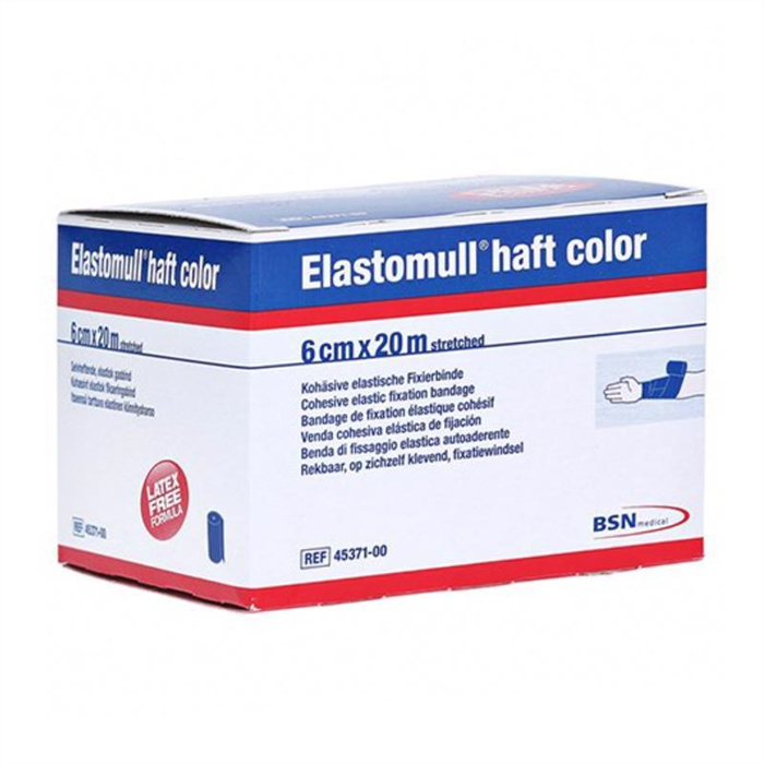 Elastomull adhésif 6 cm x 20 m, bleu Elastomull adhésif 6 cm x 20 m, bleu
