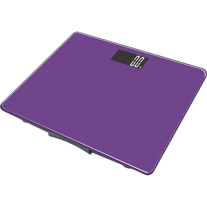 Elektronische Personenwaage Fuchsia Glas / 150kg/100g Elektronische Personenwaage Fuchsia Glas / 150kg/100g