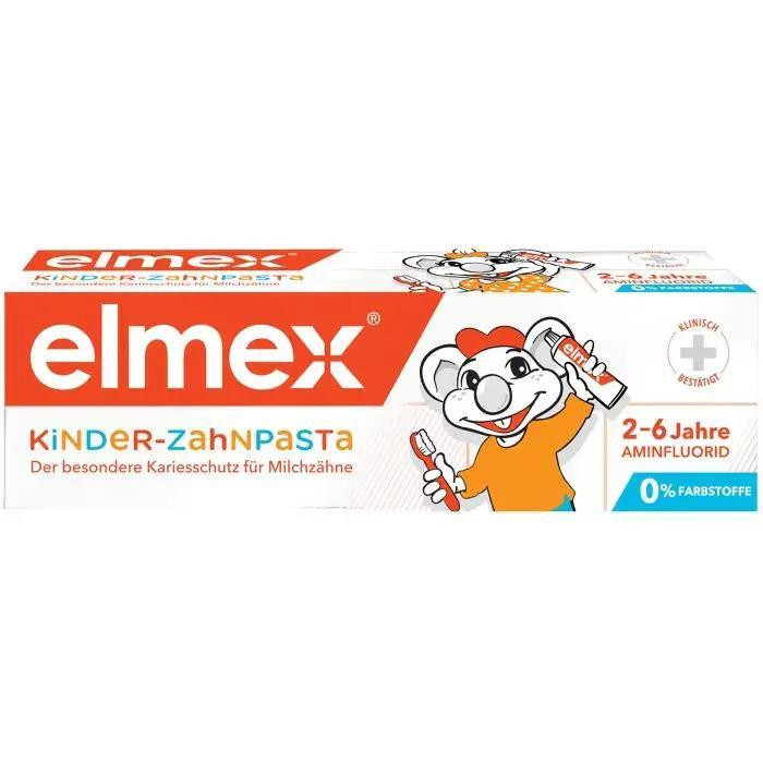 Elmex dentifrice enfants 50 ml 0-6 ans