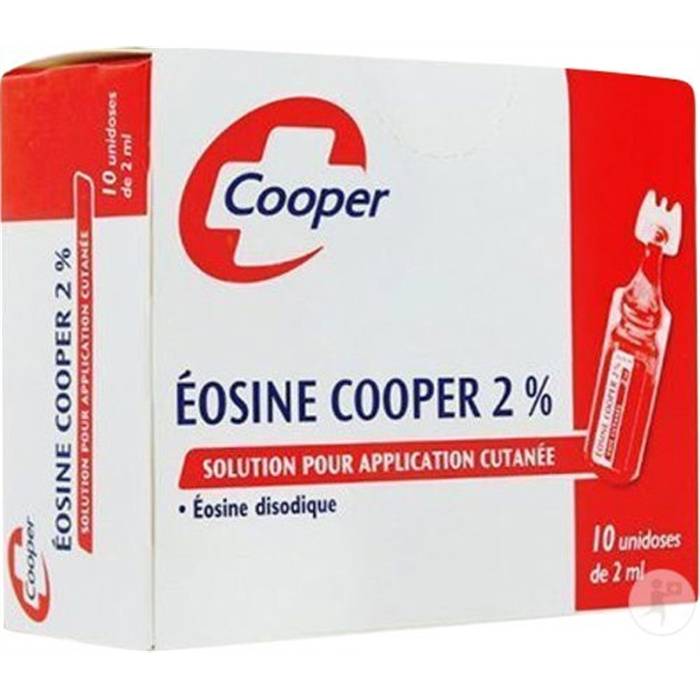 Eosine Cooper 2 %, 10 x 2 ml Eosine Cooper 2 %, 10 x 2 ml