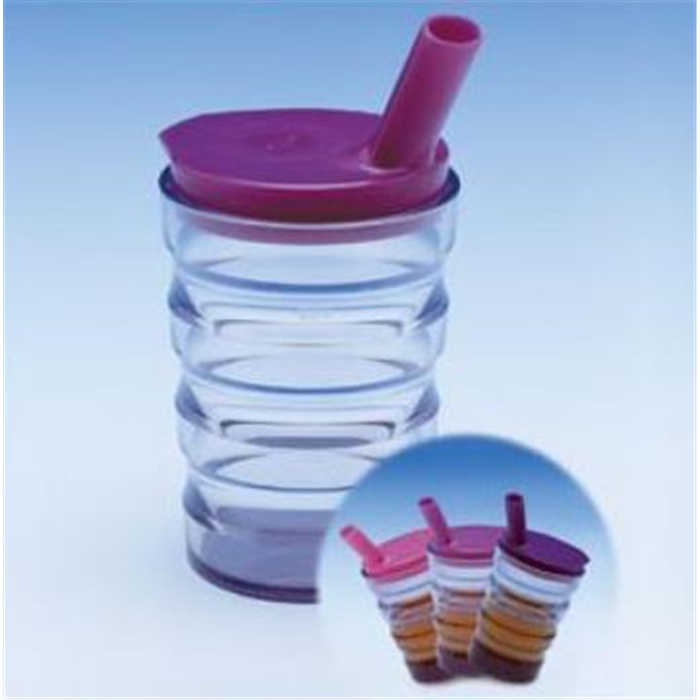 Ergonomic Signal drinking cup set, with 1 cup and 1 lid 
Transparent, capacity 200 ml Ergonomic Signal drinking cup set, with 1 cup and 1 lid 
Transparent, capacity 200 ml