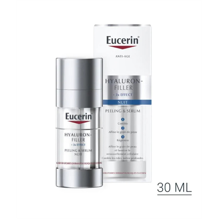 EUCERIN HYAL-FILL X3 PEEL 
SER NUIT 30ML EUCERIN HYAL-FILL X3 PEEL 
SER NUIT 30ML