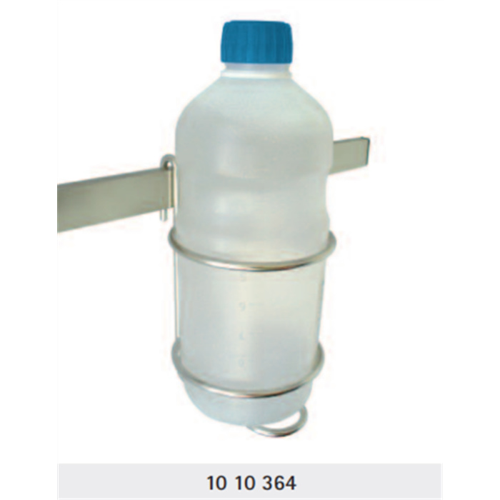 Flaschenhalterung für Spül-und Sekretflaschen für Ampuva 1000 ml und Braun 500 ml Flaschenhalterung für Spül-und Sekretflaschen für Ampuva 1000 ml und Braun 500 ml