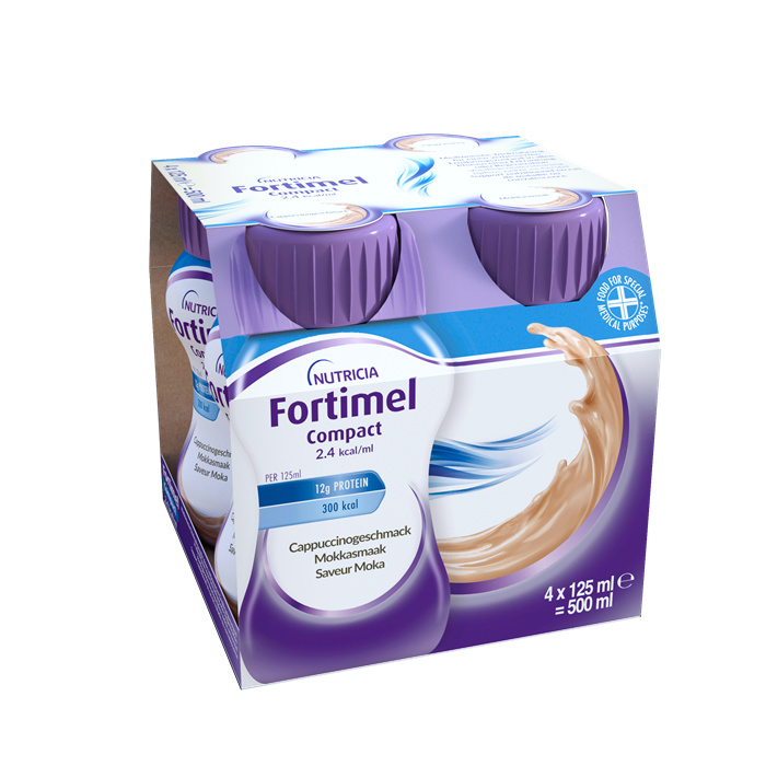 Fortimel Compact 2,4 kcal Moka 4 x 125 ml Fortimel Compact 2,4 kcal Moka 4 x 125 ml