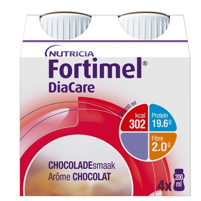 Fortimel DiaCare Chocolate, 4 x 200 ml Fortimel DiaCare Chocolate, 4 x 200 ml