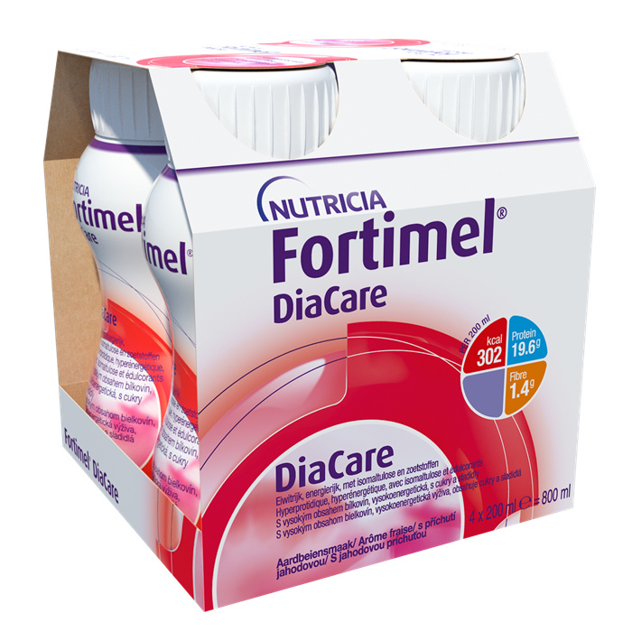 Fortimel DiaCare Strawberry, 4 x 200 ml Fortimel DiaCare Strawberry, 4 x 200 ml