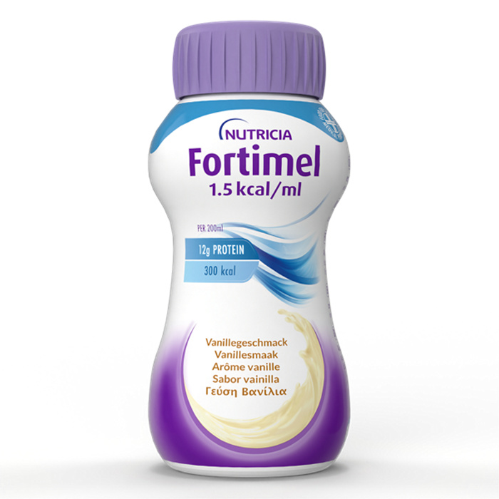 Fortimel Protein 1,5 kcal/ml Vanille, 4 x 200 ml Fortimel Protein 1,5 kcal/ml Vanille, 4 x 200 ml