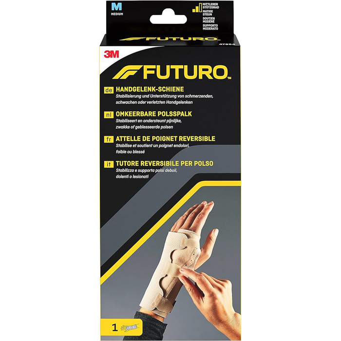 FUTURO Reversible Handgelenk-Schiene, Größe M, Hautfarben FUTURO Reversible Handgelenk-Schiene, Größe M, Hautfarben