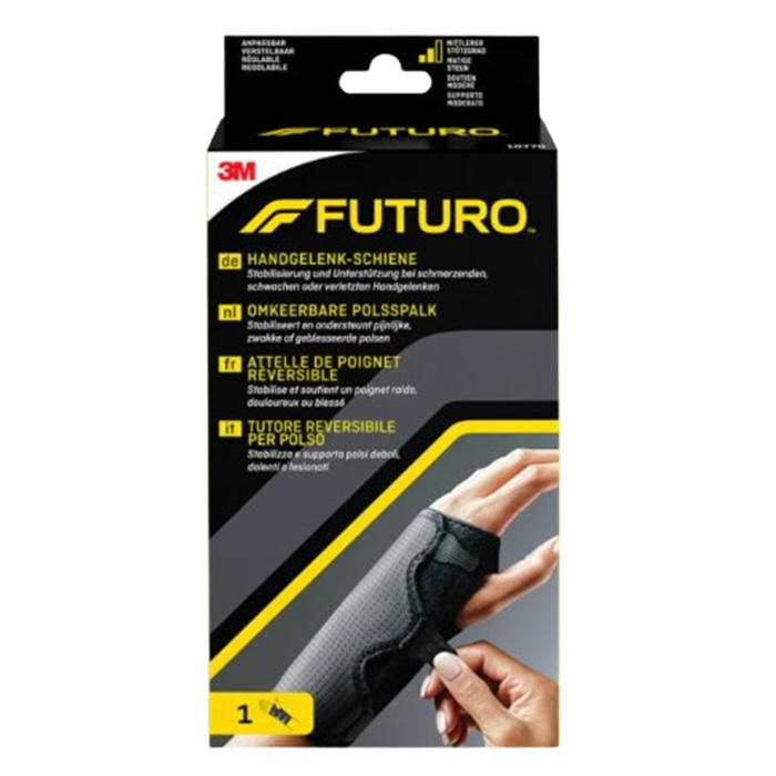 FUTURO Reversible Wrist Brace, black, adjustable FUTURO Reversible Wrist Brace, black, adjustable