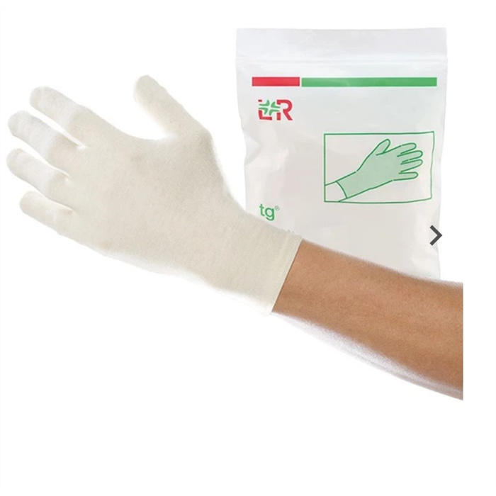 Gants dermatologiques en coton 100?%, taille 9–10, vendus par paire Gants dermatologiques en coton 100?%, taille 9–10, vendus par paire