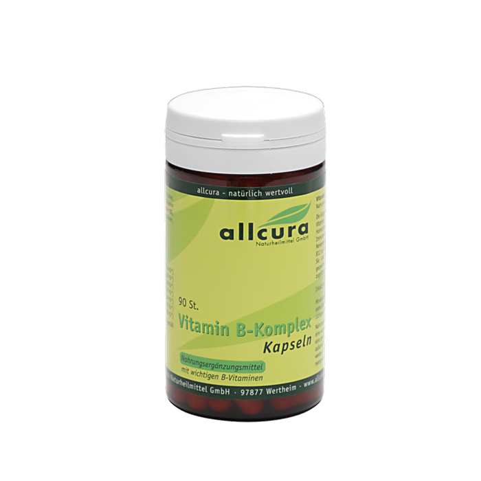 Gélules complexe de vitamines B, 90 pièces Gélules complexe de vitamines B, 90 pièces