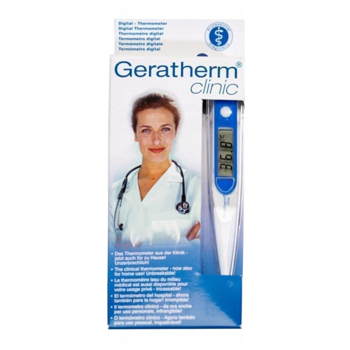 Geratherm Clinic Digital Clinical Thermometer
NR 4019000031 Geratherm Clinic Digital Clinical Thermometer
NR 4019000031