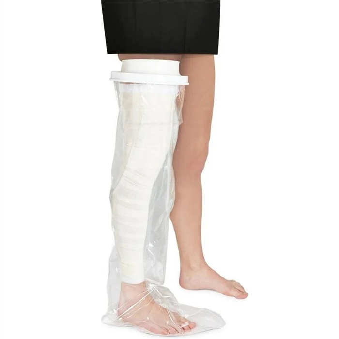 Gips und Verbandschutzhülle Bein, lang 103 x 42 cm Gips und Verbandschutzhülle Bein, lang 103 x 42 cm
