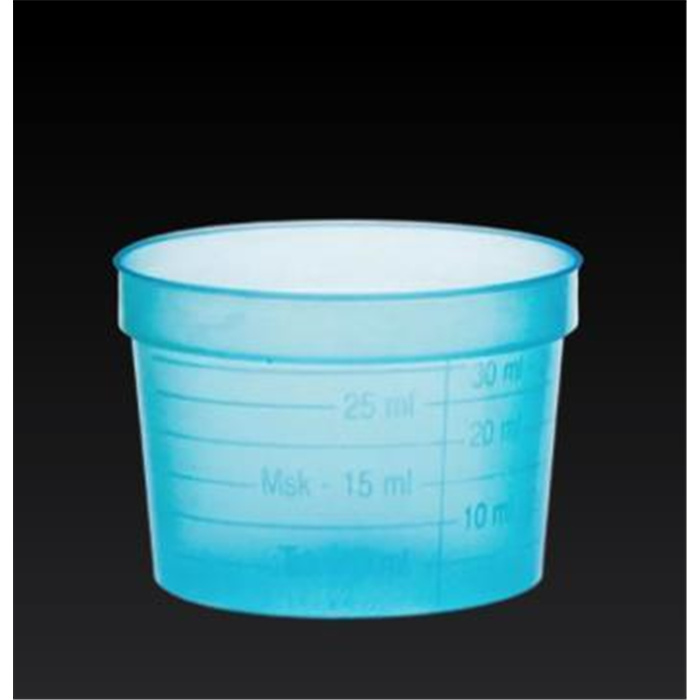 Gobelet à médicaments jetable, large, bleu, 50 pcs Gobelet à médicaments jetable, large, bleu, 50 pcs