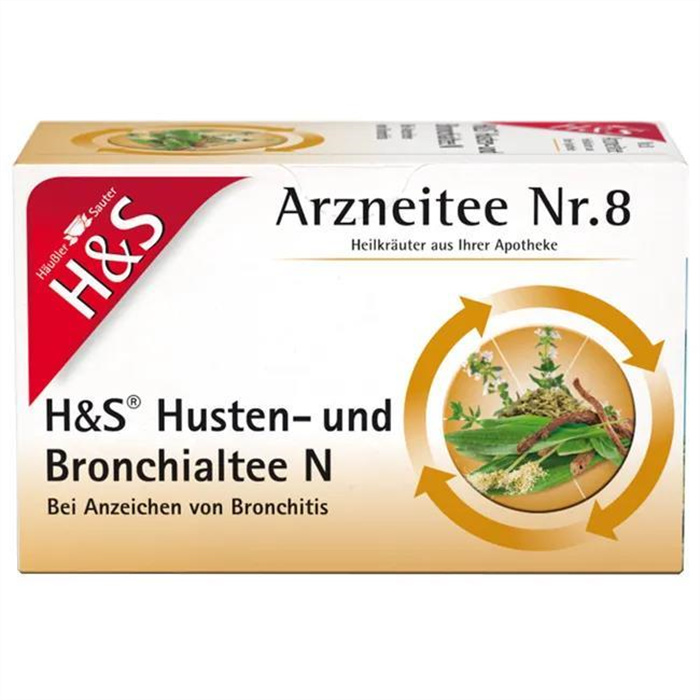 H&S Husten und Bronchialtee N Nr. 8, 20 Beutel H&S Husten und Bronchialtee N Nr. 8, 20 Beutel