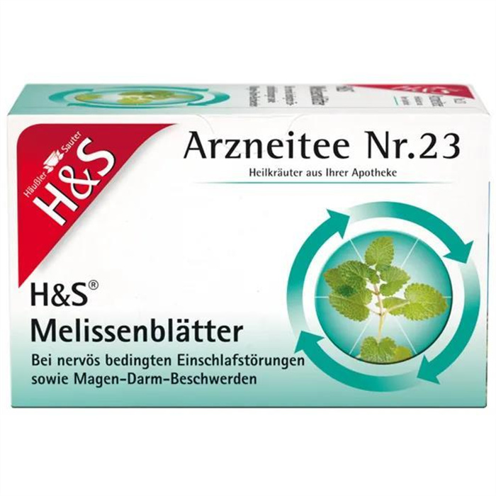H+S Melissenblätter, 20 Beutel H+S Melissenblätter, 20 Beutel