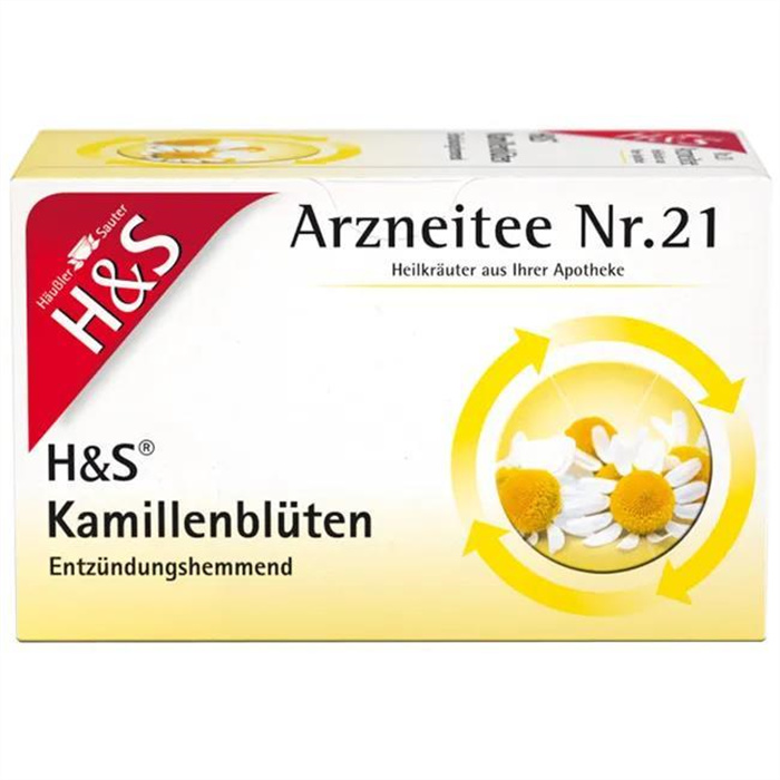 H&S Tisane de fleurs de camomille n°21, 20 sachets H&S Tisane de fleurs de camomille n°21, 20 sachets