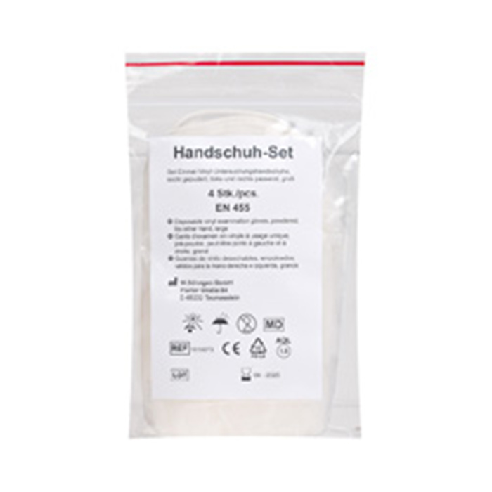 Handschuh-Set für DIN-Verbandkasten Handschuh-Set für DIN-Verbandkasten