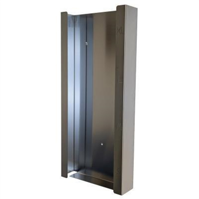 Handschuhspender aus Edelstahl mit 4 Fächern, Quadro, Maße: 520 x 255 x 96 mm Handschuhspender aus Edelstahl mit 4 Fächern, Quadro, Maße: 520 x 255 x 96 mm