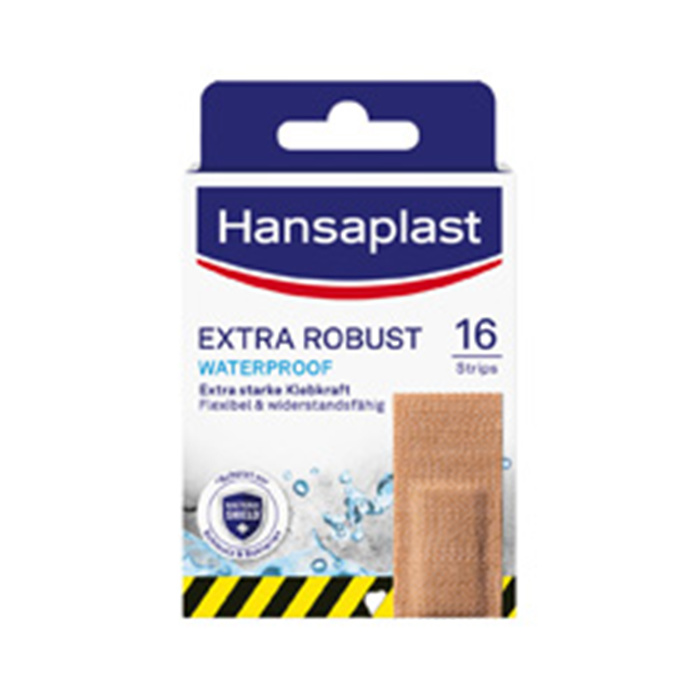 HANSAPLAST EXTRA ROBUST WATERPROOF, 16 STRIPS
2.6 X 7.6 CM HANSAPLAST EXTRA ROBUST WATERPROOF, 16 STRIPS
2.6 X 7.6 CM