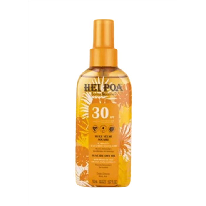 Hei Poa huille seche solaire, spf 30, 150 ml Hei Poa huille seche solaire, spf 30, 150 ml