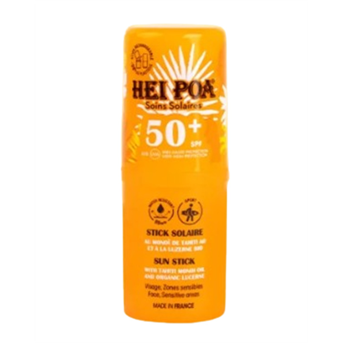 Hei Poa stick solaire visage, SPF 50, 15 g Hei Poa stick solaire visage, SPF 50, 15 g