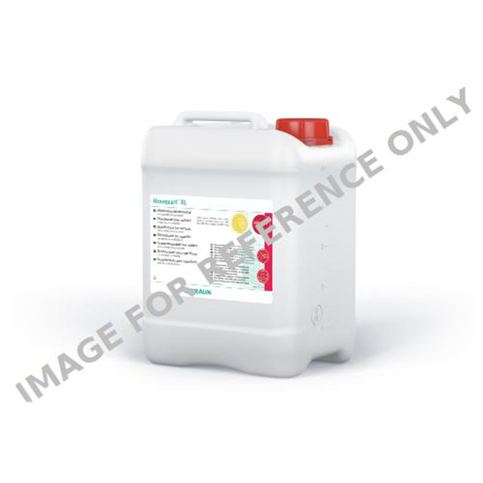 HEXAQUART XL KANISTER, WEST, 5 L. 
ALDEHYDFR. FLAECHENDESINFEKTIONSREINIGER HEXAQUART XL KANISTER, WEST, 5 L. 
ALDEHYDFR. FLAECHENDESINFEKTIONSREINIGER