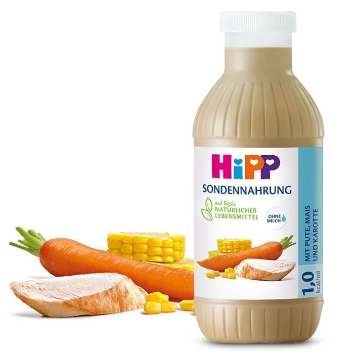 HiPP Sondennahrung mit Pute, Mais, Karotte, 12 x 500 ml HiPP Sondennahrung mit Pute, Mais, Karotte, 12 x 500 ml