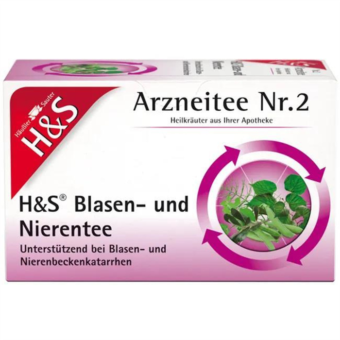 HS Blasen- und Nierentee Nr. 2, 20 Beutel HS Blasen- und Nierentee Nr. 2, 20 Beutel