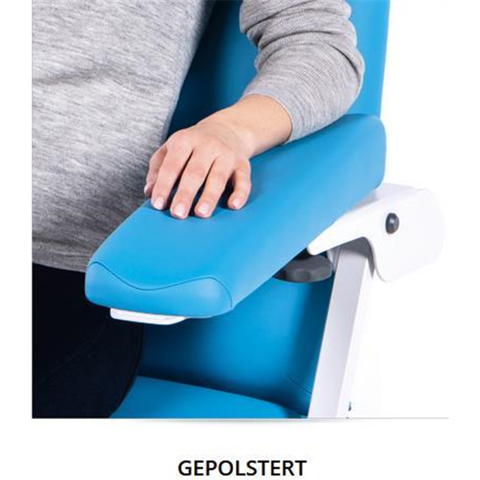 Infusions-Transfusionsliege Mulitline Next IT, 3 Motoren,
Rollen Zentralarretierung, ohne Rückenabdeckung Infusions-Transfusionsliege Mulitline Next IT, 3 Motoren,
Rollen Zentralarretierung, ohne Rückenabdeckung