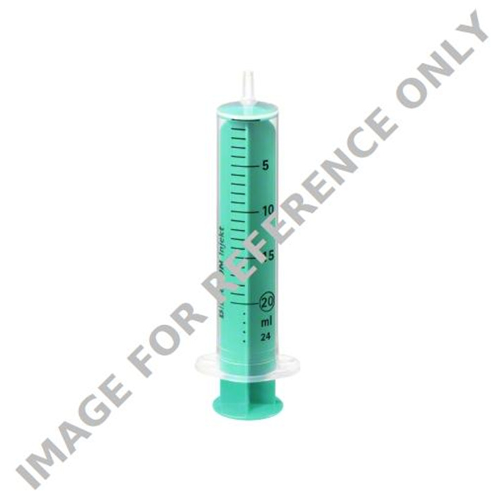 Injekt Solo - Single-use syringes with Luer-Approach, 20 ml, pack of 100. Injekt Solo - Single-use syringes with Luer-Approach, 20 ml, pack of 100.