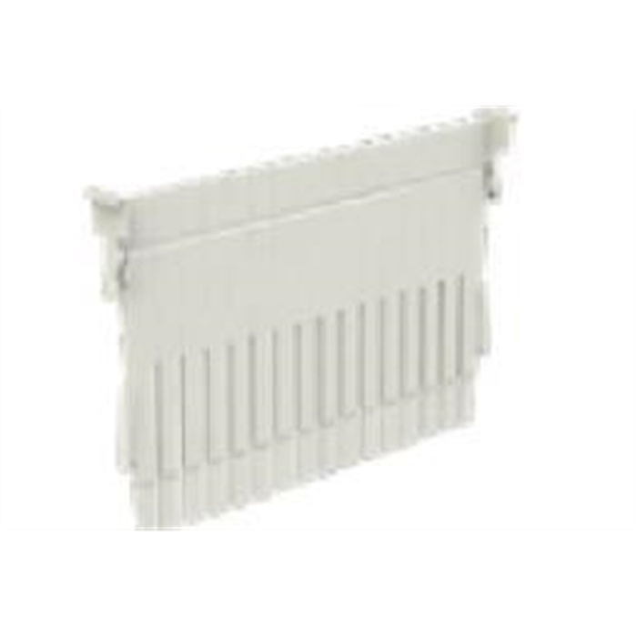 ISO ABS divider, grey, 400 × 200 mm, with ClipOn fixing system, compatible with H+H FlexModul®: 7014200, 7024200, 7012200, 7022200 ISO ABS divider, grey, 400 × 200 mm, with ClipOn fixing system, compatible with H+H FlexModul®: 7014200, 7024200, 7012200, 7022200