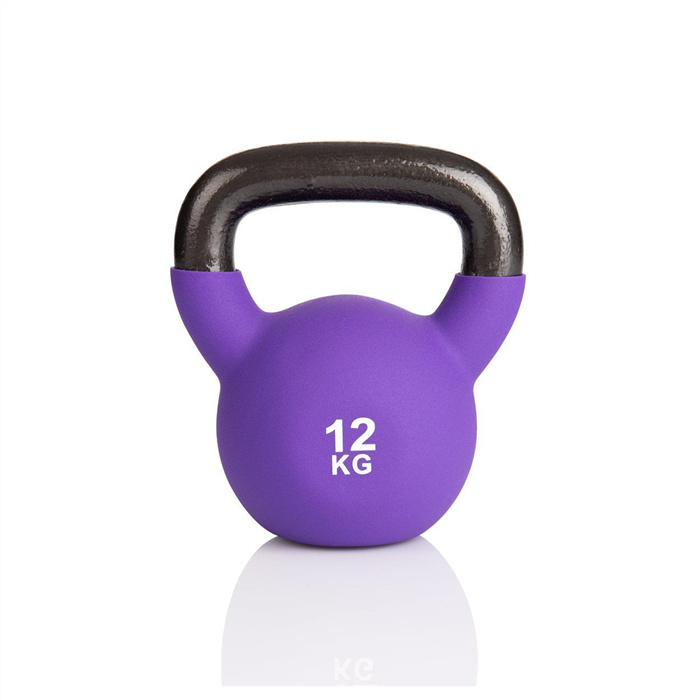 Kettlebell, 12 kg, lila Kettlebell, 12 kg, lila