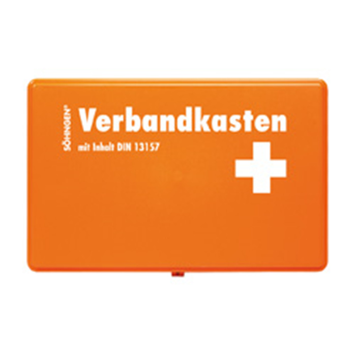 Kiel workplace first aid kit, orange, DIN 13157 compliant Kiel workplace first aid kit, orange, DIN 13157 compliant