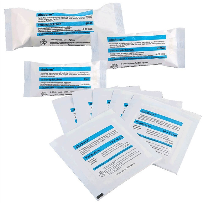 Kit de remplacement de pansements stériles pour DIN 13157 Kit de remplacement de pansements stériles pour DIN 13157