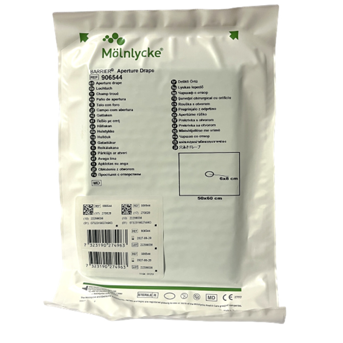 Klinidrape champ troué non-adhesif 50 x 60 cm Klinidrape champ troué non-adhesif 50 x 60 cm