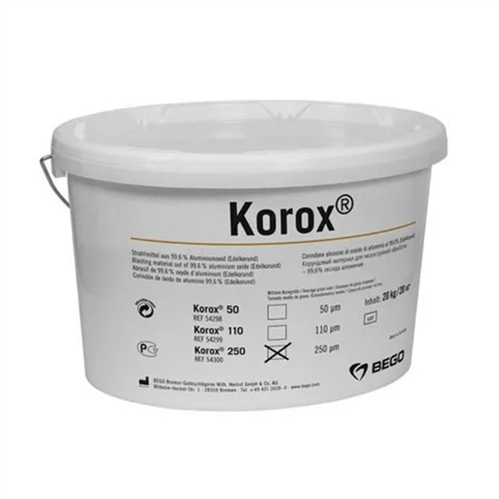 Korox 250 corundum blasting material, 20 kg Korox 250 corundum blasting material, 20 kg