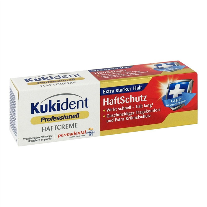Kukident Crème adhésive extra-forte, 40 g Kukident Crème adhésive extra-forte, 40 g