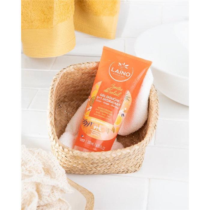 Laino Citrus 3-in-1 Shower Shampoo Face, 200 ml Laino Citrus 3-in-1 Shower Shampoo Face, 200 ml